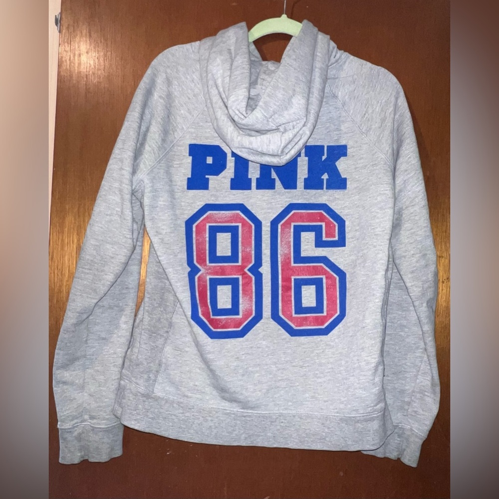 PINK Victoria's Secret MLB Philadelphia Phillies Hoodie Size Large RARE - Picture 8 of 9